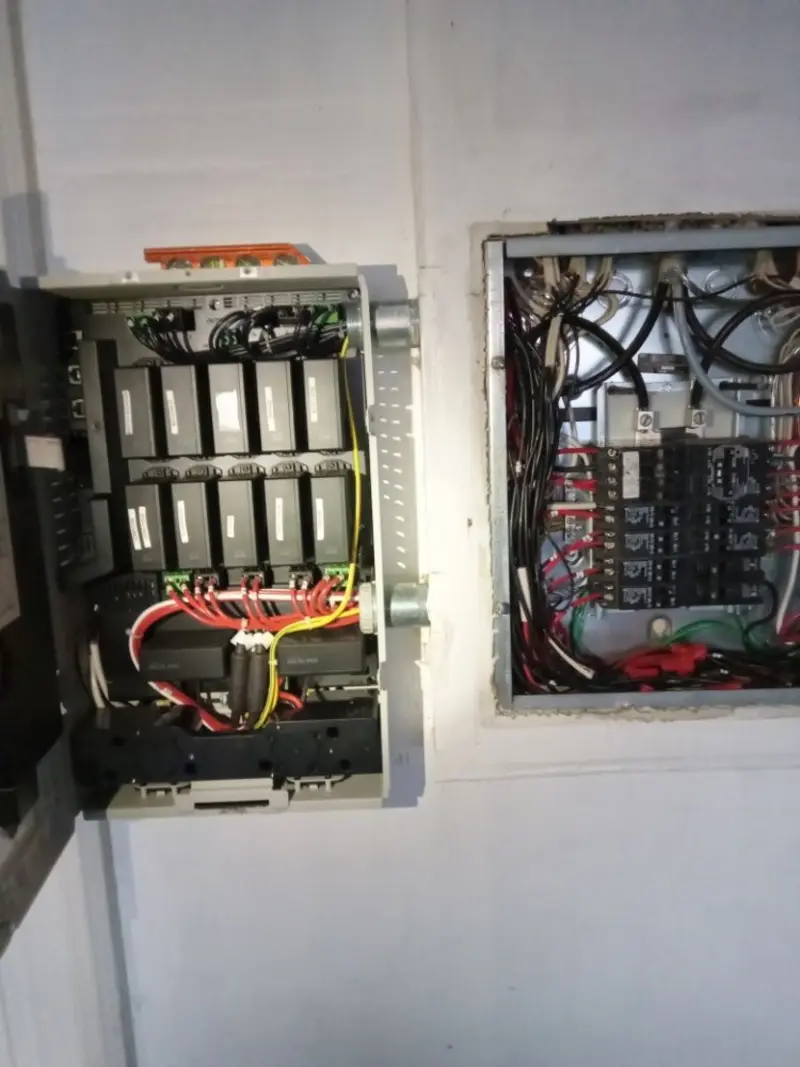 Electrical panel upgrade completed for Commercial Electrician Services in Wellesley